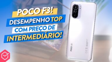 POCO F3 // Esse CELULAR tem o MELHOR DESEMPENHO pelo PREÇO ( Snapdragon 870 )