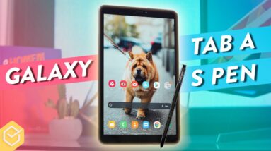 GALAXY TAB A S PEN um TABLET que vale a pena PARA ESTUDAR, DESENHAR e TRABALHAR? // Análise (P205)