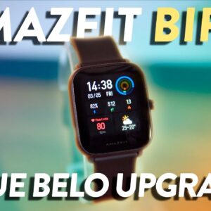 POR QUE todo mundo IRÁ COMPRAR esse ⌚  SMARTWATCH BARATO!! // Amazfit Bip U