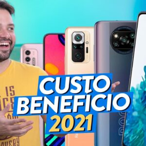 #8 melhores CELULARES CUSTO BENEFÍCIO pra comprar em JULHO 2021!