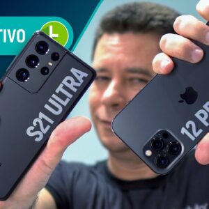 GALAXY S21 ULTRA vs IPHONE 12 PRO MAX: qual o MELHOR CELULAR TOP de LINHA do momento? | Comparativo