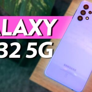 NOVO SAMSUNG GALAXY A32 5G // pode ser UM SUCESSO!! ( unboxing e impressões! )