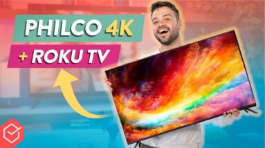 PHILCO ROKU TV 50" e 58" // o PRIMEIRO MODELO 4K com ESSE SISTEMA NOVO DE SMART TV!