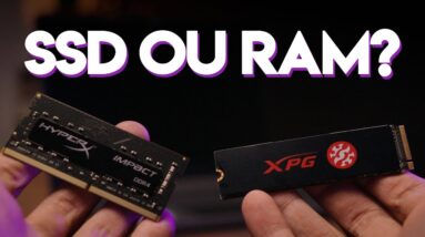 SSD ou MEMÓRIA RAM? Qual upgrade vale mais a pena? Notebooks