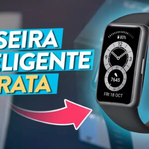 👌 Melhor que MIBAND 6? // VOCÊ JÁ DEVERIA CONHECER essa PULSEIRA INTELIGENTE