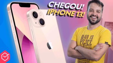 Chegou meu IPHONE 13!! // Unboxing e Primeiras impressões!! ( vou ficar? )