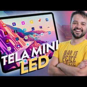 CHEGOU o iPAD PRO 5 geração 12.9'' com TELA MINI LED e M1!