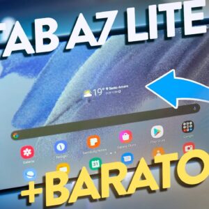 O TABLET mais BARATO ( R$800 ) SAMSUNG recebeu um UPGRADE // GALAXY TAB A7 LITE - vale?