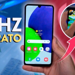 GALAXY A22 // o MAIS BARATO ( R$1198 ) com TELA 90HZ tem CUSTO BENEFÍCIO?! Análise