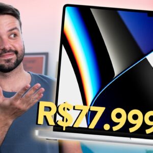 +PORTAS, NOTCH e R$77.999!! NOVOS MACBOOK PRO 14 e 16 com CHIP M1 PRO e M1 MAX!