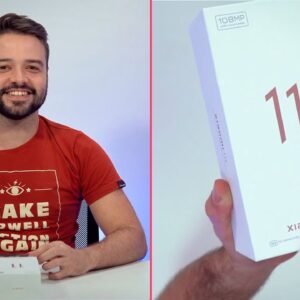 XIAOMI 11T // chegou a NOVA VERSÃO desse TOP DE LINHA! Unboxing e Primeiras Impressões