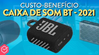 qual a MELHOR CAIXA DE SOM BLUETOOTH custo benefício? // #7 opções boas e baratas 2021!