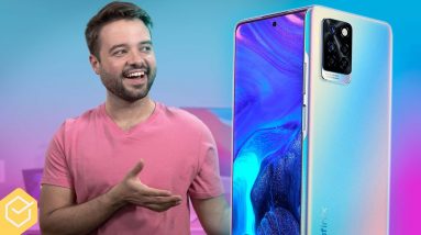 INFINIX NOTE 10 PRO! // 8+128GB com Tela 90hz ( 6,95") e custo benefício!