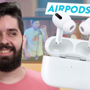 APPLE AIRPODS PRO // o MAIS COMPLETO TÁ MAIS BARATO em 2022!! Vale a pena AGORA?