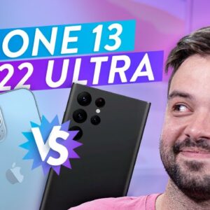 Galaxy S22 ULTRA vs. iPhone 13 PRO MAX // qual é o MELHOR CELULAR de 2022? (TESTEI POR 7 DIAS!)