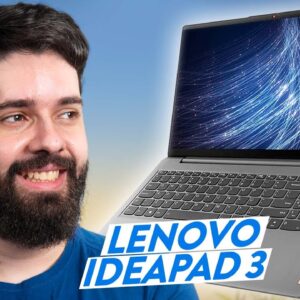 LENOVO IDEAPAD 3 com RYZEN 5 5500U // O CUSTO BENEFÍCIO do MOMENTO!!