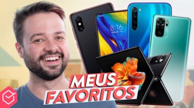 05 CELULARES XIAOMI que eu MAIS GOSTEI NA MINHA VIDA! (dúvido você adivinhar!)