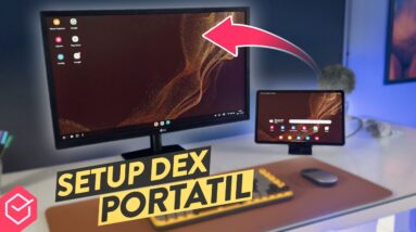 ADEUS COMPUTADOR! SETUP de TRABALHO MINIMALISTA com CELULAR / TABLET no MODO DEX!!