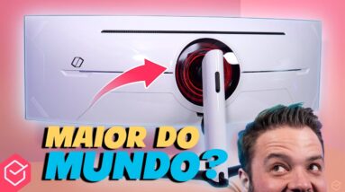 O maior MONITOR GAMER 49" agora é MINI LED!! 🔥🔥 // Samsung Odyssey G9 NEO 240hz