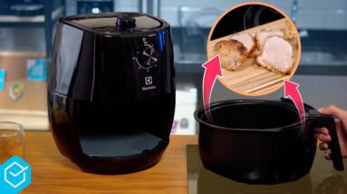 VENDE MUITO! 🔥AIR FRYER ELECTROLUX é realmente BOA? // Análise EAF10 (fritadeira sem óleo)