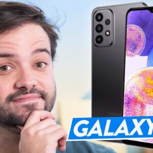 GALAXY A23 // PROMETE ser o MAIS VENDIDO de 2022! Unboxing e Impressões