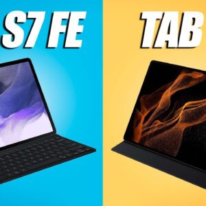 Galaxy Tab S7 FE vs. Galaxy Tab S8 // qual melhor TABLET SAMSUNG?