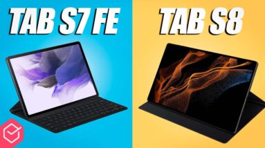 Galaxy Tab S7 FE vs. Galaxy Tab S8 // qual melhor TABLET SAMSUNG?