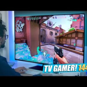 SAMSUNG QN90B // uma TV 4K 144hz que RODA XBOX GAMEPASS!! SURREAL! TV GAMER REAL!