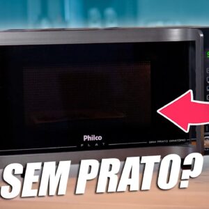 🚀 BONITO e SEM PRATO GIRATÓRIO // Novo Microondas PMO28TF Philco Flat