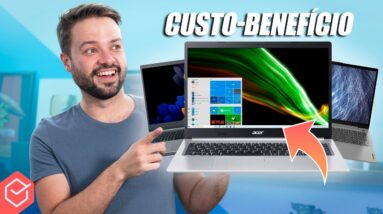 Qual MELHOR NOTEBOOK CUSTO BENEFICIO? // Dell 3511 vs. Ideapad 3 vs. Samsung Book vs. Aspire 5