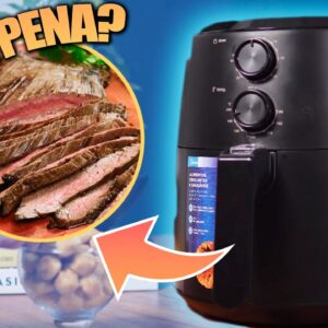 AIRFRYER MIDEA REALMENTE vale a pena?? // Fritadeira sem óleo Dual Cyclone 3,5 L - Análise!