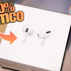 COMPREI o TAL AIRPODS PRO de R$100 da SHOPEE!  // Afinal, é GOLPE ou REAL? É REPLICA?