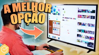 ECONOMIZEI usando TV 4K como MONITOR de PC!  // melhores MODELOS de 2022 para TRABALHAR E JOGAR!