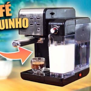 ADEUS CAFETEIRA DE CAPSULA! Pequei MINHA PRIMEIRA ESPRESSO com LEITE! // Oster Prima Latte