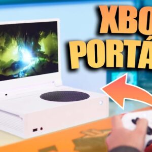 MONTEI o XBOX SERIES S DEFINITIVO! // PORTÁTIL e dá para JOGAR EM QUALQUER LUGAR!