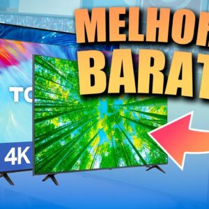 Qual MELHOR TV 4K BARATA para comprar na BLACKFRIDAY? // Samsung BU8000 vs. LG QU8050 vs. TCL P635