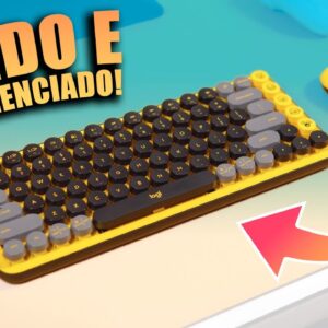 ⌨️ ESSE TECLADO é LINDO e DIFERENCIADO!! // Logitech POP KEYS