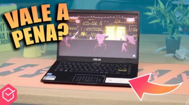 PECHINCHA! O NOTEBOOK MAIS BARATO que RECOMENDO pra ESTUDANTES!! // ASUS E410