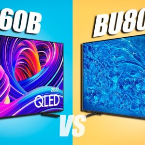 Qual MELHOR TV SAMSUNG 4K BARATA? // Q60B vs BU8000 qual comprar em 2023?