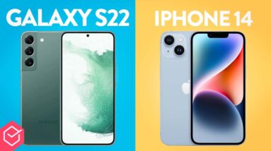 iPHONE 14 vs GALAXY S22 // qual é o MELHOR SMARTPHONE de 2023?