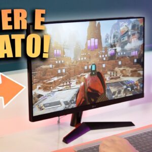 BAIXOU! Esse MONITOR GAMER tá BOM e BARATO! // LG Ultra Gear GN600 23.8” 144HZ