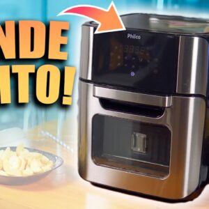 VENDE MUITO! 🔥AIR FRYER OVEN 4 em 1 PHILCO PRF2200P // Análise COMPLETA!! (é boa mesmo?)