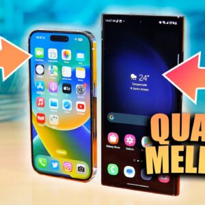 Galaxy S23 ULTRA vs iPhone 14 PRO MAX // quem é o MELHOR CELULAR do MOMENTO?