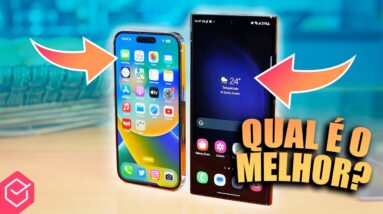 Galaxy S23 ULTRA vs iPhone 14 PRO MAX // quem é o MELHOR CELULAR do MOMENTO?