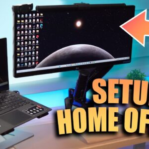 NOVO SETUP HOME OFFICE DUPLO do DANTE!! // Ergonomia, Produtividade e GAMER!