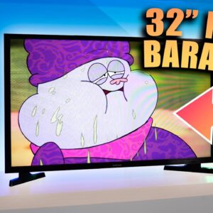 POR que TODO MUNDO COMPRA essa TV 32” BARATA?? TEM COISA MELHOR? // Samsung BET-B LH32