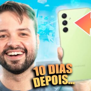 ✨GALAXY A54 - 10 DIAS DEPOIS✨ // minha 🔥 OPINIÃO SINCERA e ANÁLISE COMPLETA!