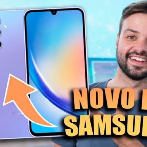 NOVO GALAXY A54 5G // um INTERMEDIÁRIO competitivo? Unboxing e Primeiras Impressões!