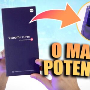 XIAOMI 13 PRO // o melhor da MARCA! 🔥1.258.823 no ANTUTU!! Unboxing e Primeiras impressões!