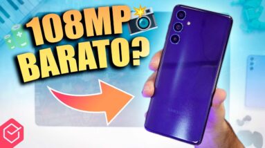 🎉 NOVO GALAXY M54 // 📷108MP + 🔋6000mAh no PRECINHO?? Unboxing e Primeiras Impressões!